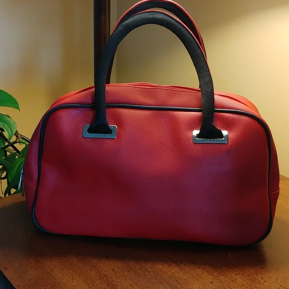 Vintage Lacoste Lacoste Bag Red Lacoste Bags Red Lacoste Mini